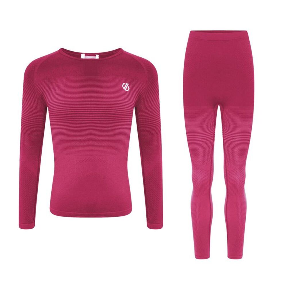 Dare 2B Childrens/Kids Base Layer Set / Berry Pink